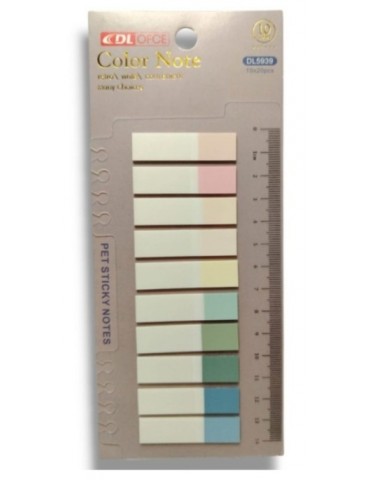 BANDERITA  ADHESIVA 10 COLORES 